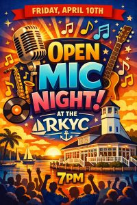 Open mic night 7PM